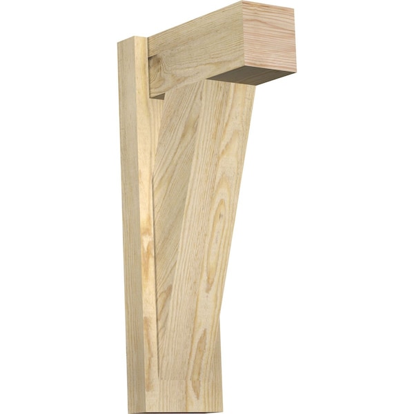Ekena Millwork Traditional Block Rough Sawn Outlooker, Douglas Fir, 6"W x 12"D x 24"H OUT06X12X24TRA05RDF - main